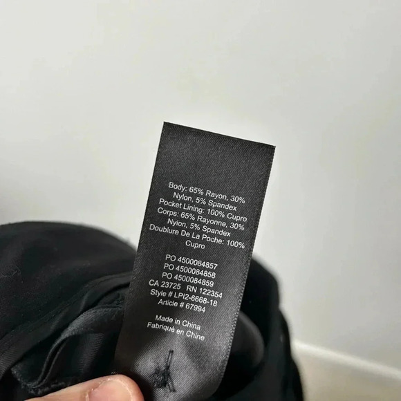 Aritzia Sunday best black high waist ankle trouser - Picture 9 of 9